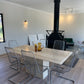 - Travertine Dining Table