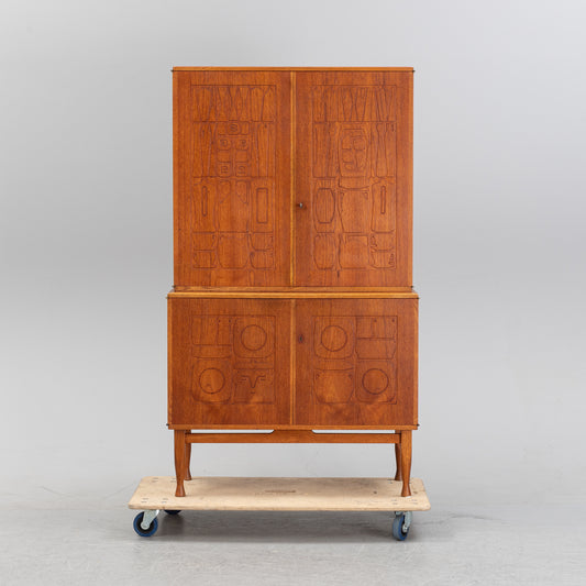 Yngve Ekström Krus Teak Cabinet