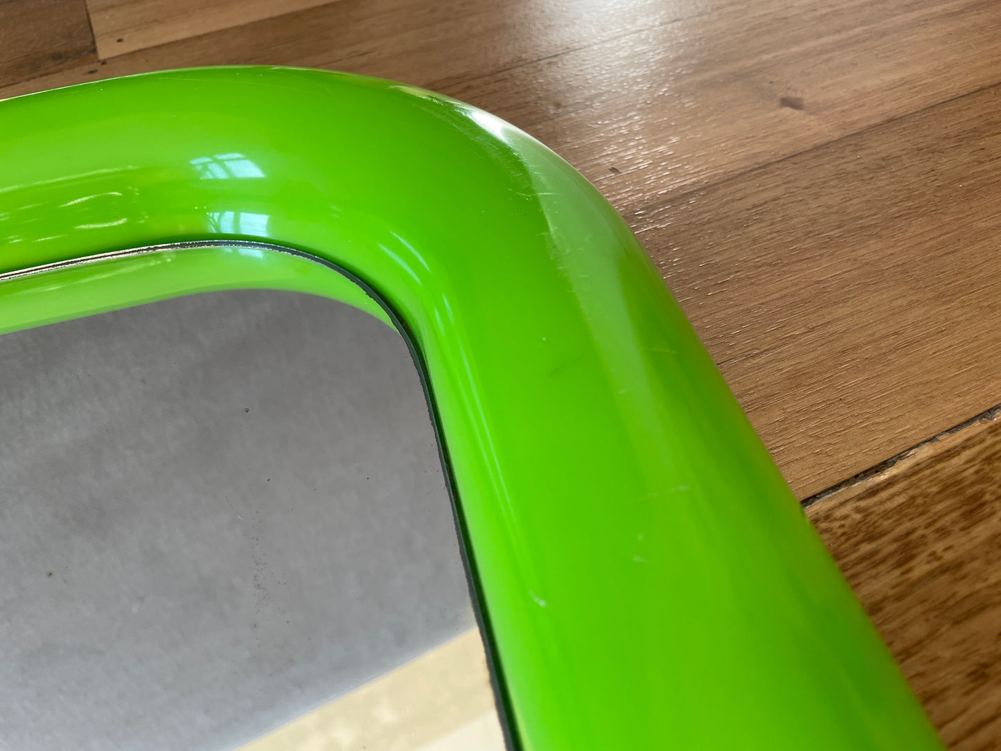 - Square Mod Plastic Mirror - Green