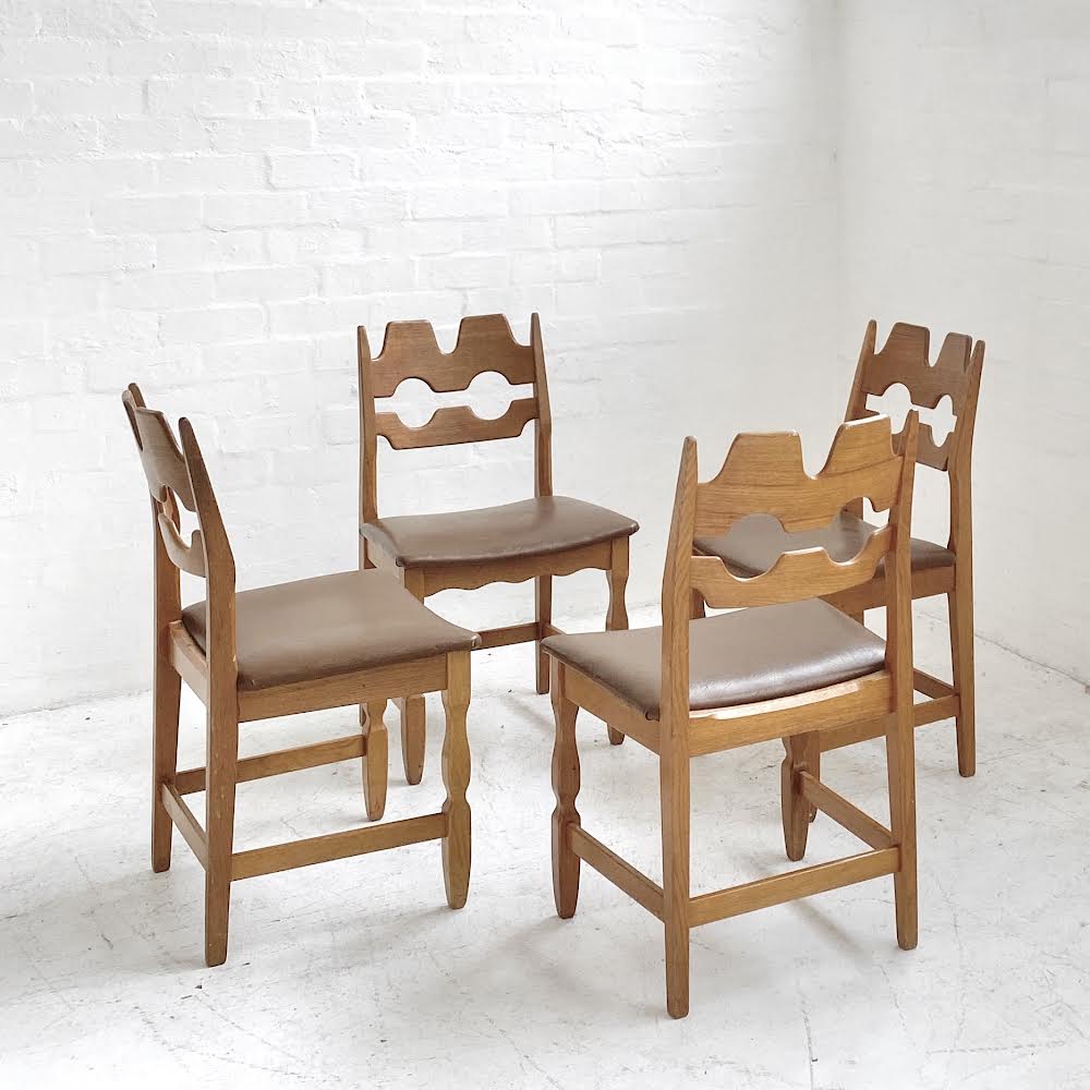 Henning Kjærnulf 'Razorblade’ Chairs