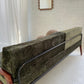 - Green Velvet Mid Century Sofa