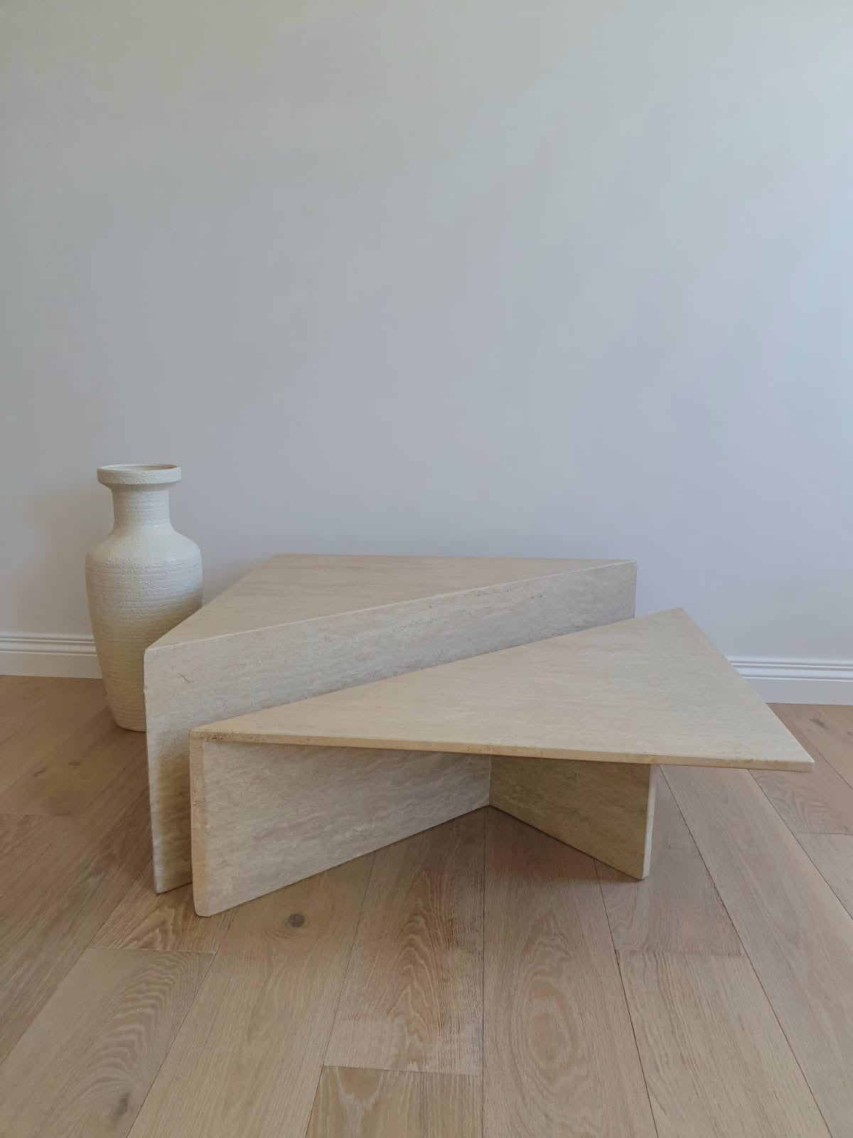 Travertine Split Level Coffee Table