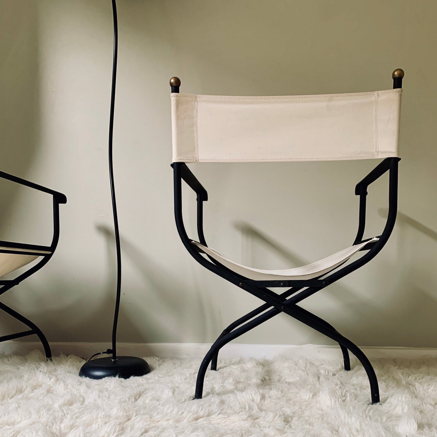 Vintage Director's Style Chair — One Available