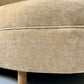 Bespoke Curved Sofa in Cashew Velvet