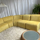 = Bespoke Yellow Modular Sofa