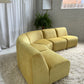 = Bespoke Yellow Modular Sofa