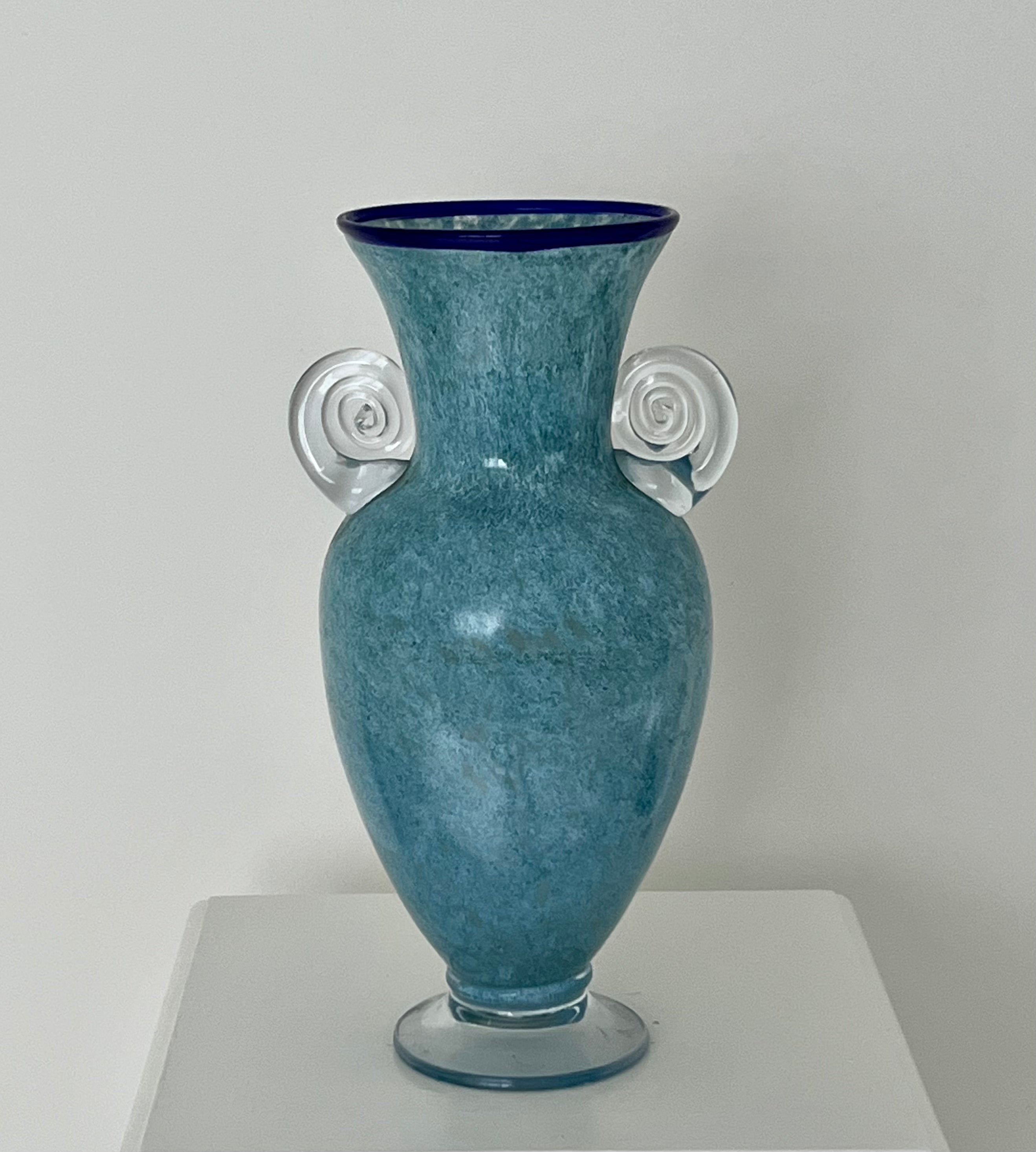 - Large Amphora-Style Vase, Signed – Curated Spaces