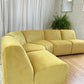 = Bespoke Yellow Modular Sofa