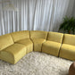 = Bespoke Yellow Modular Sofa