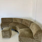Curved Velvet Modular Sofa