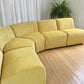 = Bespoke Yellow Modular Sofa