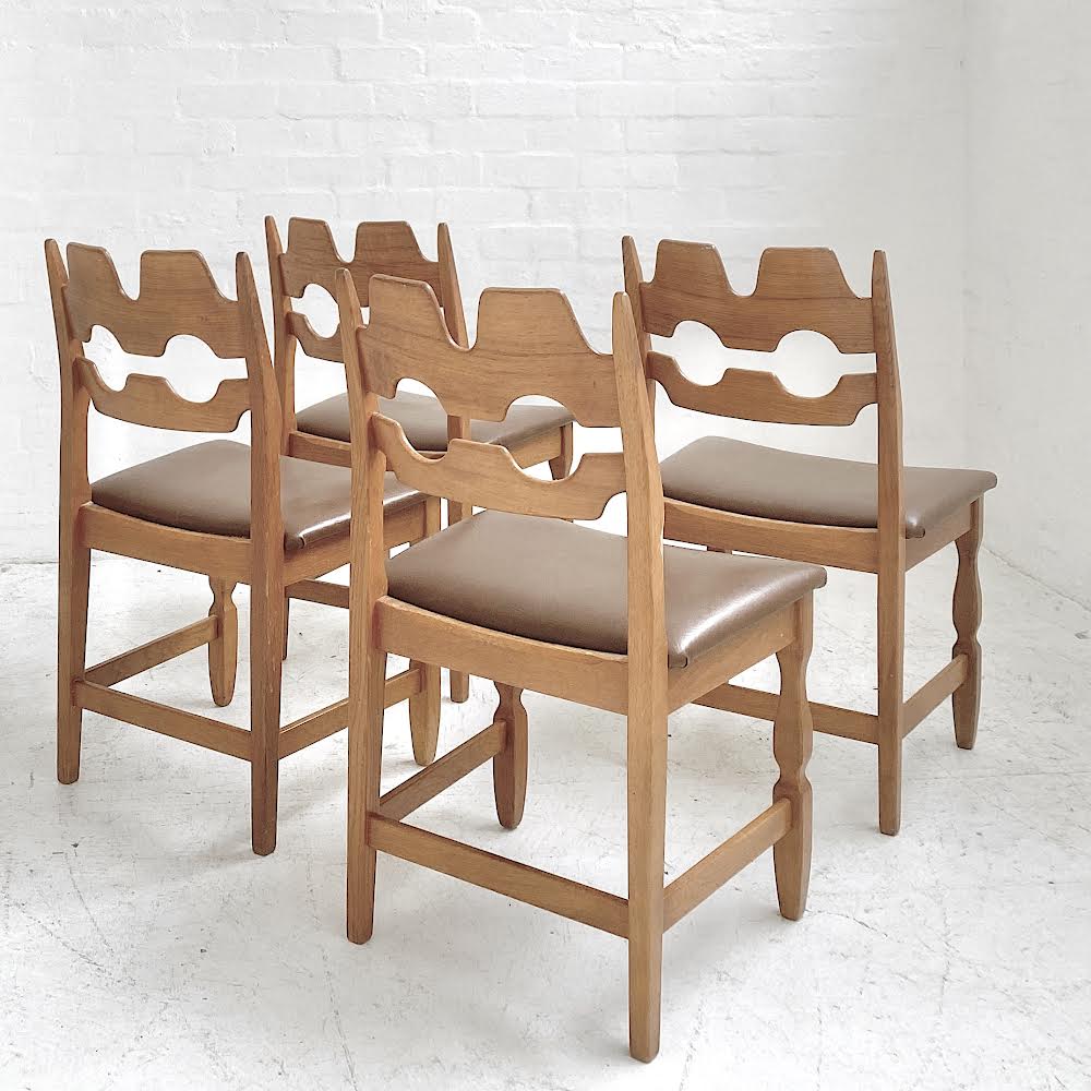 Henning Kjærnulf 'Razorblade’ Chairs