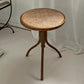 - Vintage Bentwood Rattan Side Table