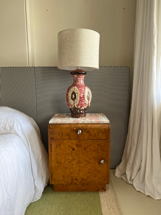 - Vintage Italian Handmade Statement Lamp - Three Available