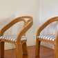 = Vintage Sculptural Rattan Chair - Four Available