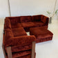 Vintage Modular Velvet Playpen Sofa