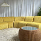 = Bespoke Yellow Modular Sofa