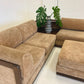 Vintage Velvet Modular Sofa