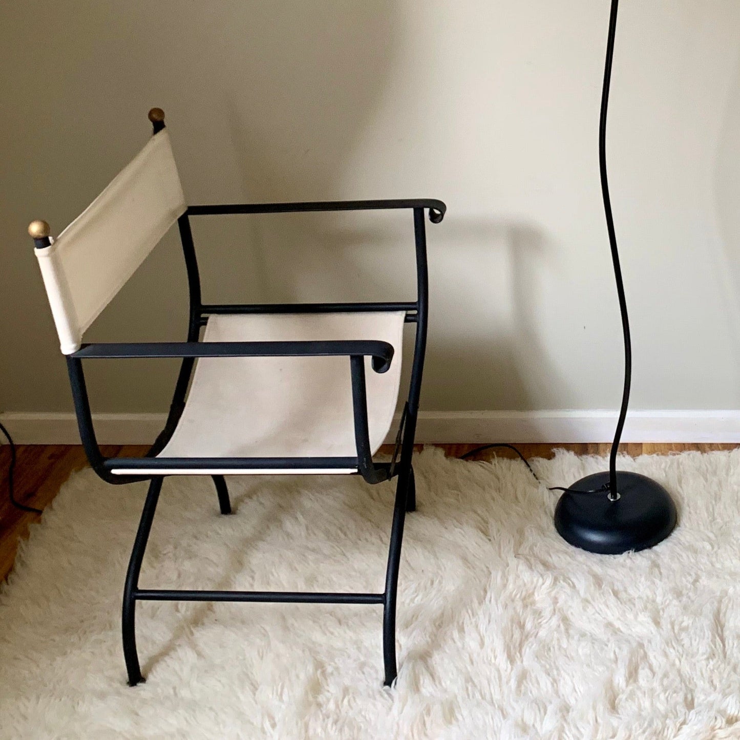 Vintage Director's Style Chair — One Available