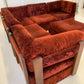 Vintage Modular Velvet Playpen Sofa