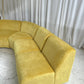 = Bespoke Yellow Modular Sofa