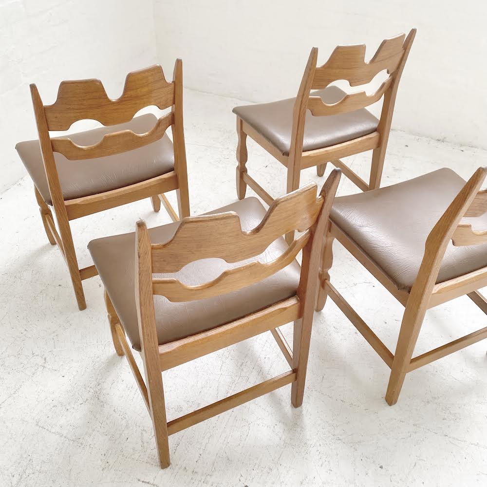 Henning Kjærnulf 'Razorblade’ Chairs