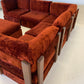 Vintage Modular Velvet Playpen Sofa