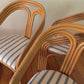 = Vintage Sculptural Rattan Chair - Four Available