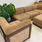 Vintage Velvet Modular Sofa