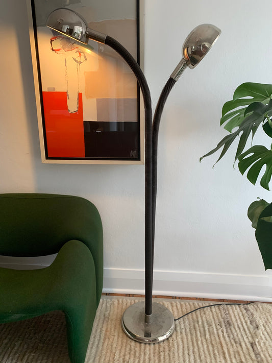 Vintage Oslo Twin Flex Floor Lamp