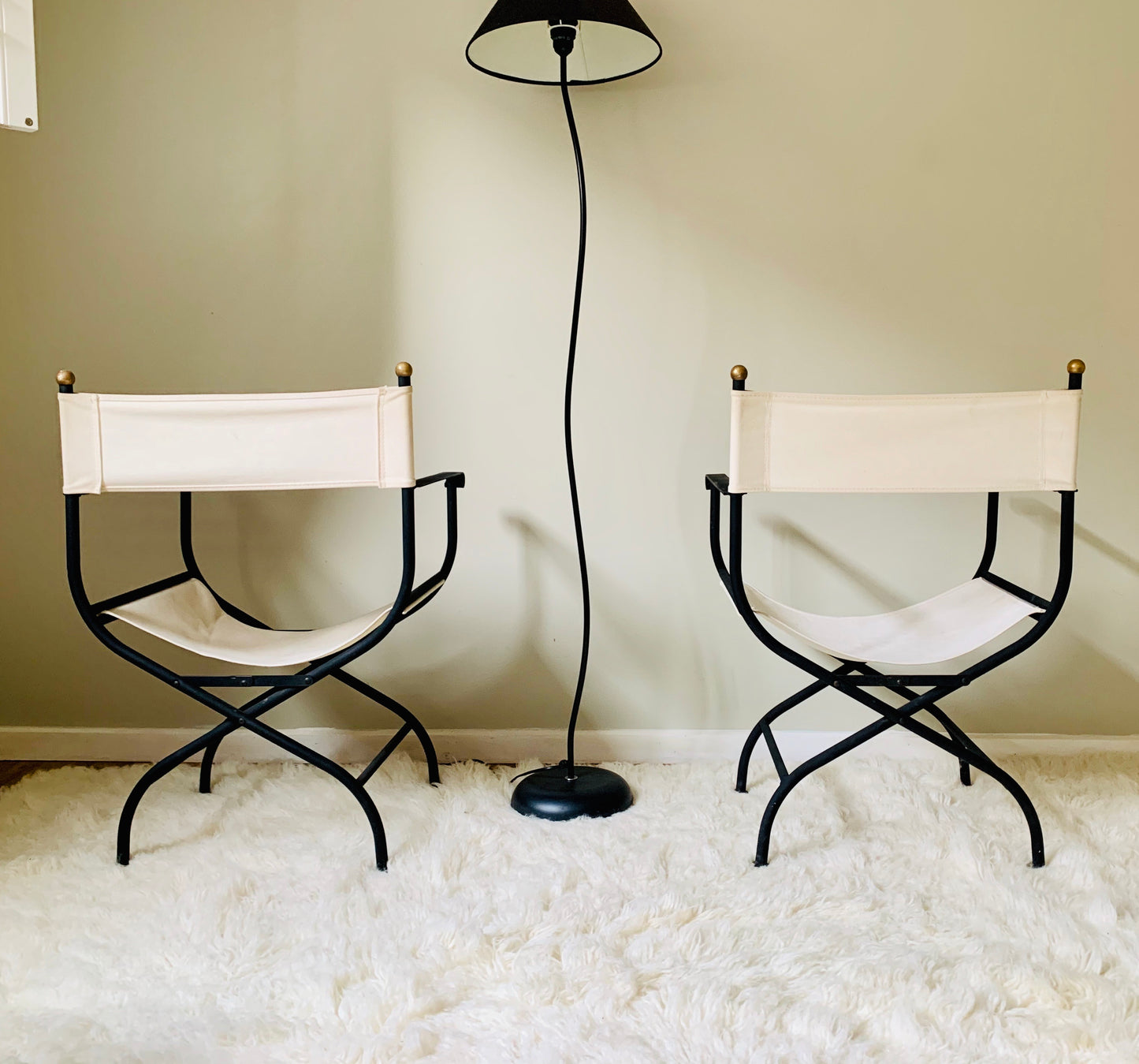 Vintage Director's Style Chair — One Available