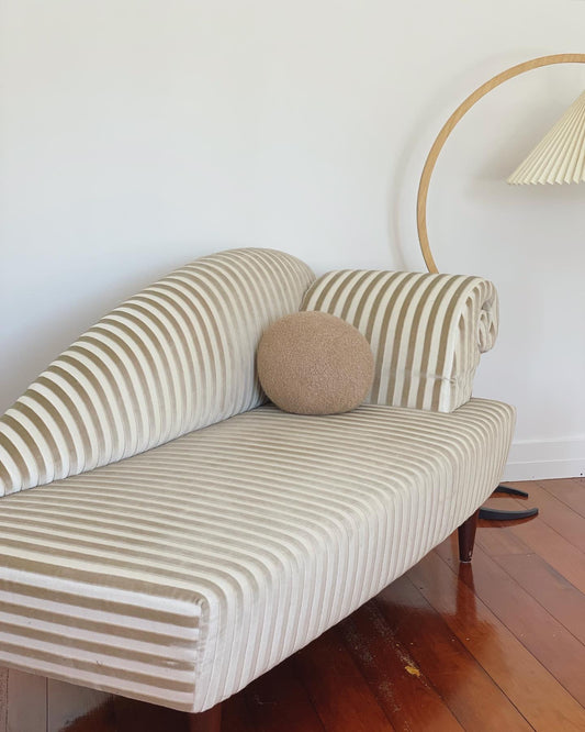 Striped Velvet Vintage Daybed