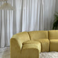 = Bespoke Yellow Modular Sofa