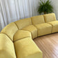 = Bespoke Yellow Modular Sofa