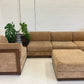 Vintage Velvet Modular Sofa