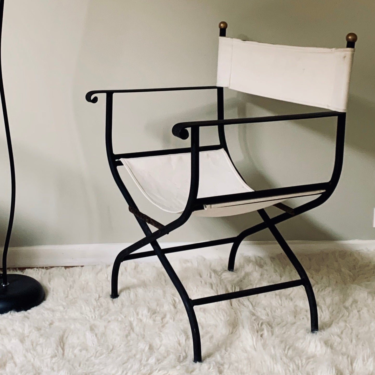 Vintage Director's Style Chair — One Available