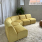 = Bespoke Yellow Modular Sofa