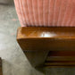 Vintage Modular Sofa in Peach Velvet Corduroy
