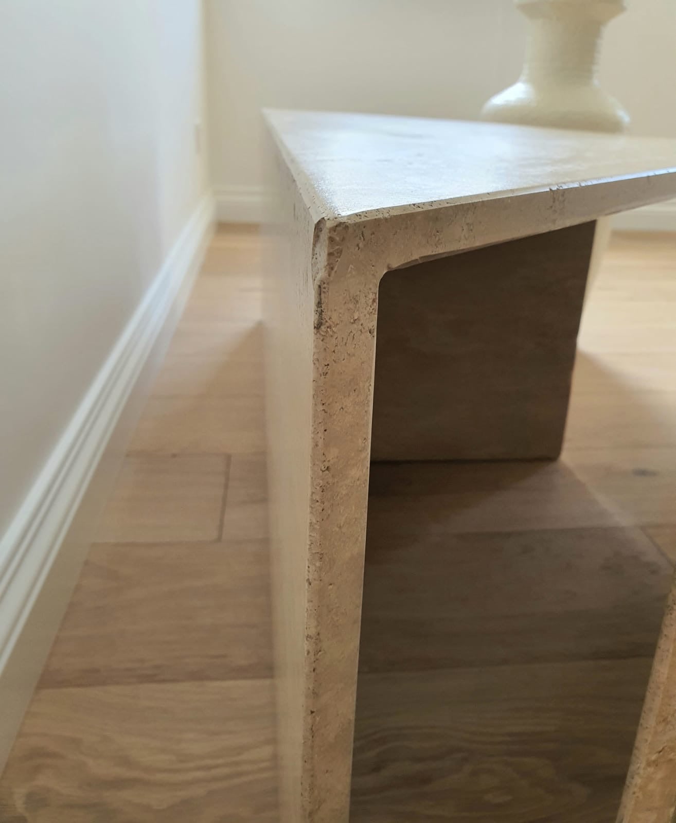 Travertine Split Level Coffee Table