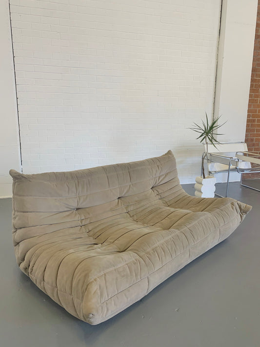 Original 3 Seater Togo Sofa by Michel Ducaroy for Ligne Roset, Circa 1970’s