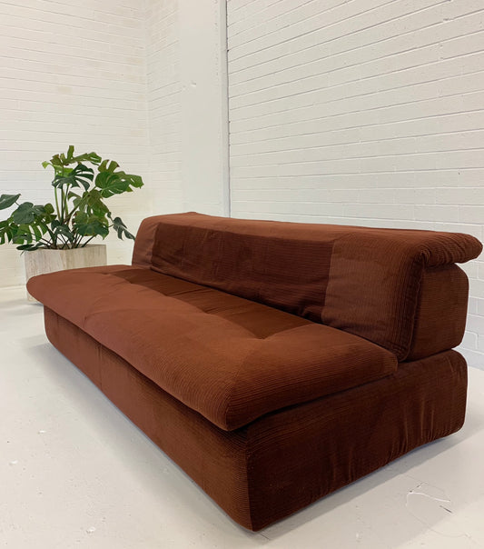 Vintage Fler Velvet Modular Sofa